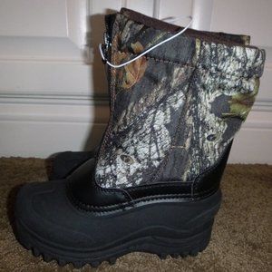 Falls Creek Kids Camouflage Rain & Snow Boots